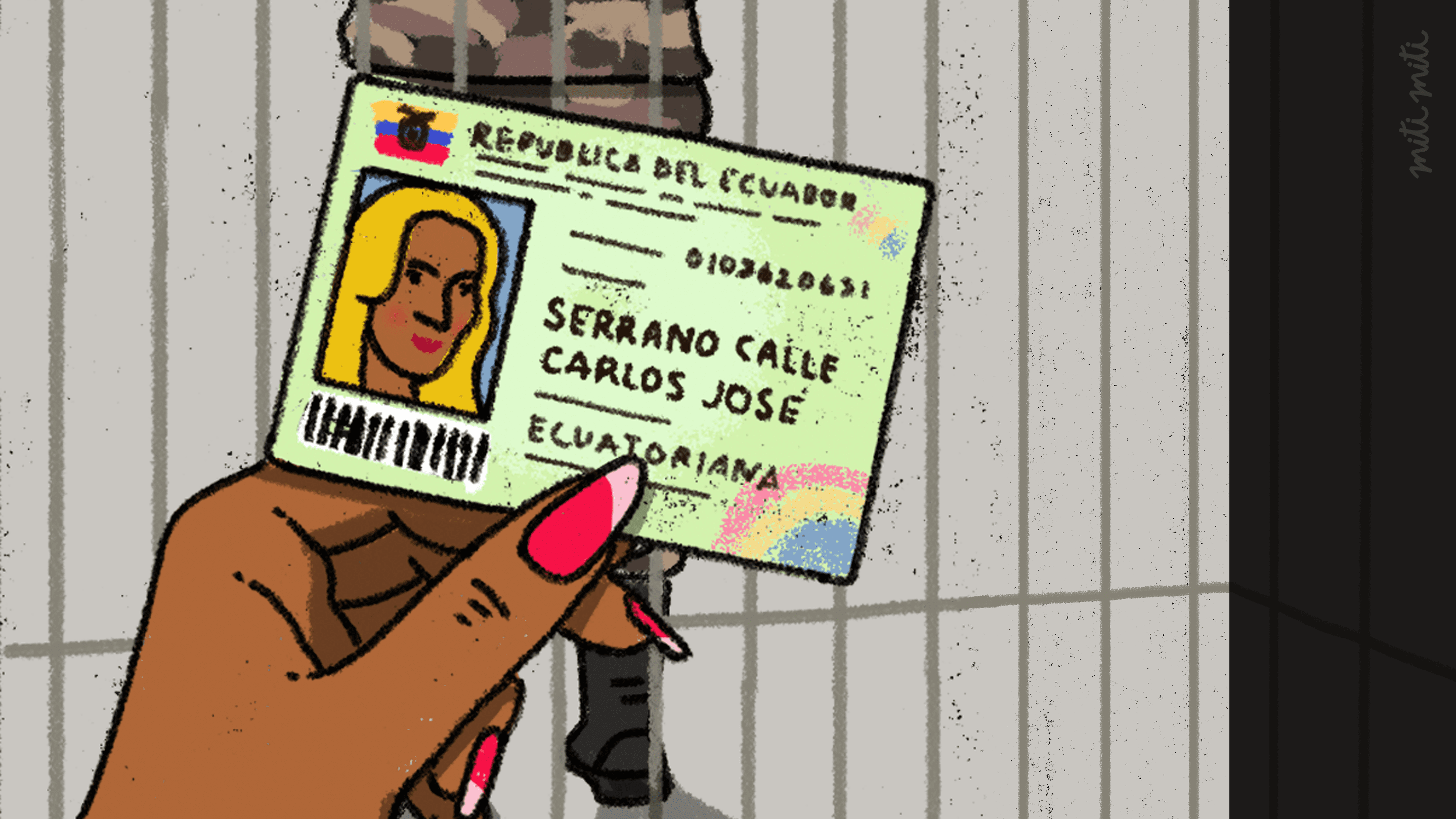 Elsie Monge en la sala de su departamento en Quito. Marzo de 2022. Foto: Karen Toro A.