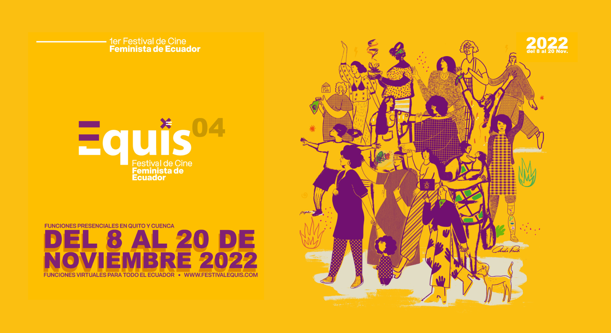 Elsie Monge en la sala de su departamento en Quito. Marzo de 2022. Foto: Karen Toro A.