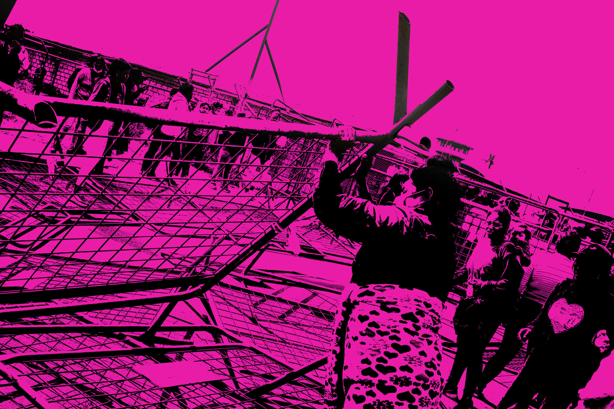 Elsie Monge en la sala de su departamento en Quito. Marzo de 2022. Foto: Karen Toro A.