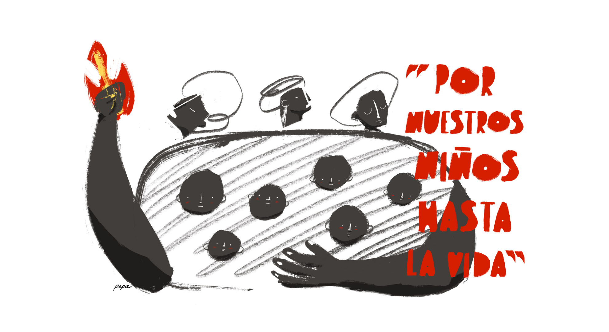 Elsie Monge en la sala de su departamento en Quito. Marzo de 2022. Foto: Karen Toro A.