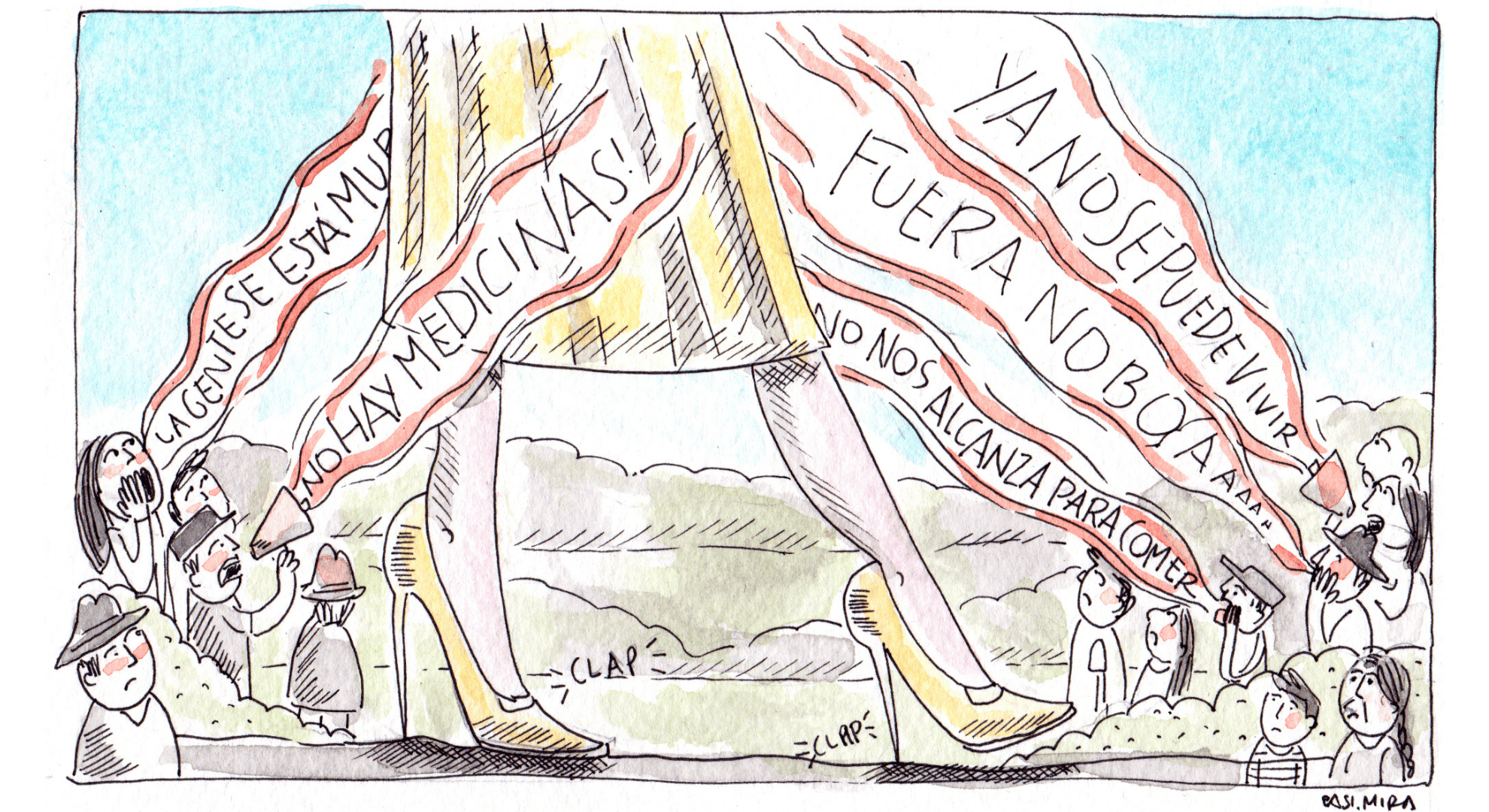 Elsie Monge en la sala de su departamento en Quito. Marzo de 2022. Foto: Karen Toro A.